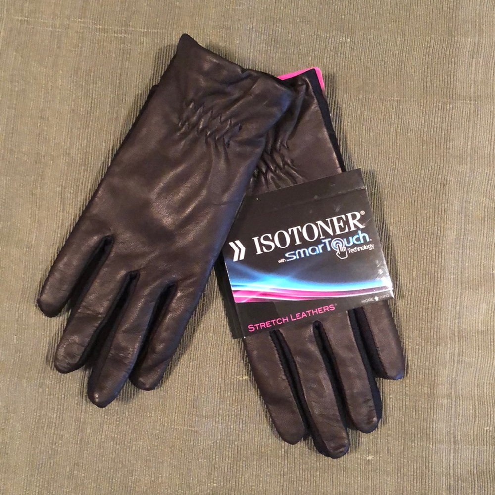 NWT isotoner smart touch gloves M/L